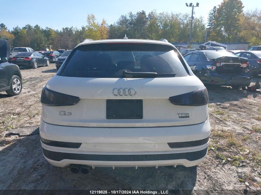 2016 Audi Q3 VIN: WA1GFCFS1GR006302 Lot: 12119825