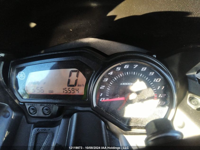 2012 Yamaha Fz6 R VIN: JYARJ18N9CA001412 Lot: 12119873