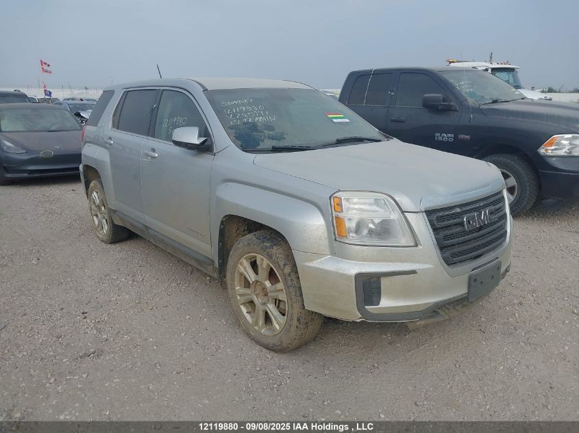 2GKALMEK1H6280791 2017 GMC Terrain auction photo 1