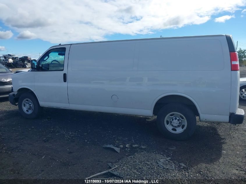 2018 Chevrolet Express Cargo Van VIN: 1GCWGBFP4J1334307 Lot: 12119893