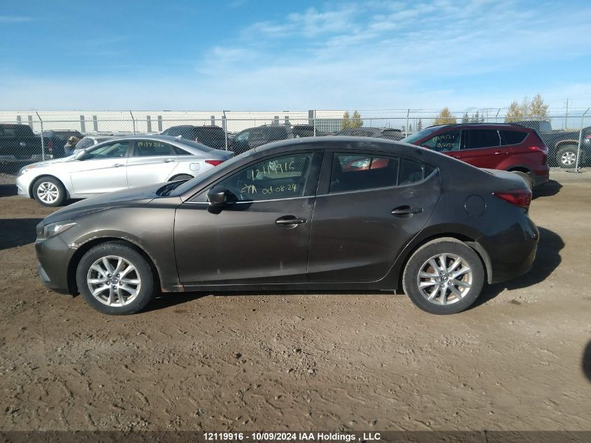 2016 Mazda 3 Touring VIN: 3MZBM1V78GM296737 Lot: 12119916