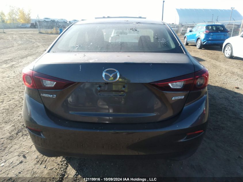 2016 Mazda 3 Touring VIN: 3MZBM1V78GM296737 Lot: 12119916