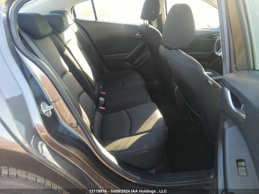 2016 Mazda 3 Touring VIN: 3MZBM1V78GM296737 Lot: 12119916