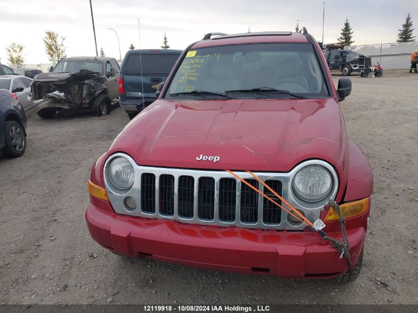 1J4GL58K46W100580 2006 Jeep Liberty Limited