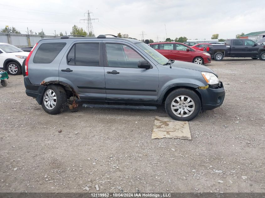 2006 Honda Cr-V VIN: JHLRD785X6C806202 Lot: 12119952