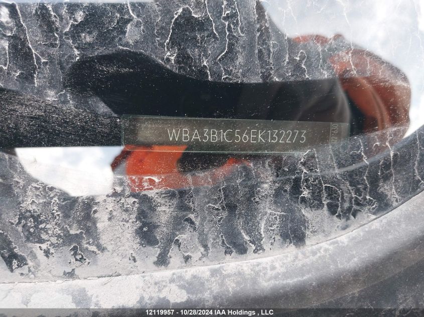2014 BMW 3 Series VIN: WBA3B1C56EK132273 Lot: 12119957
