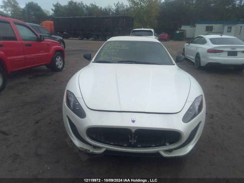 2014 Maserati Granturismo Mc/Sport VIN: ZAM45VLA2E0078903 Lot: 12119972