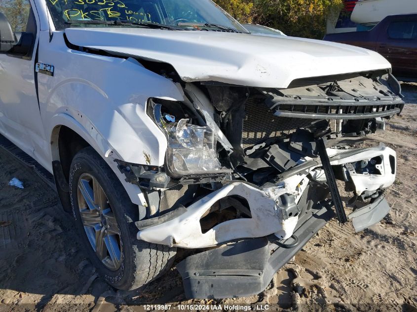 2020 Ford F150 Supercrew VIN: 1FTEW1EP0LKF30252 Lot: 12119987