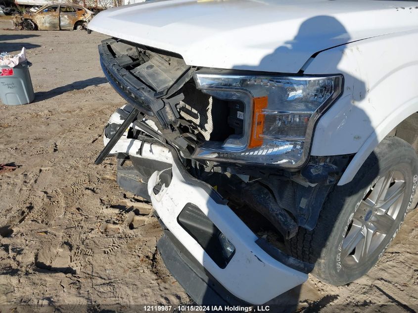 2020 Ford F150 Supercrew VIN: 1FTEW1EP0LKF30252 Lot: 12119987