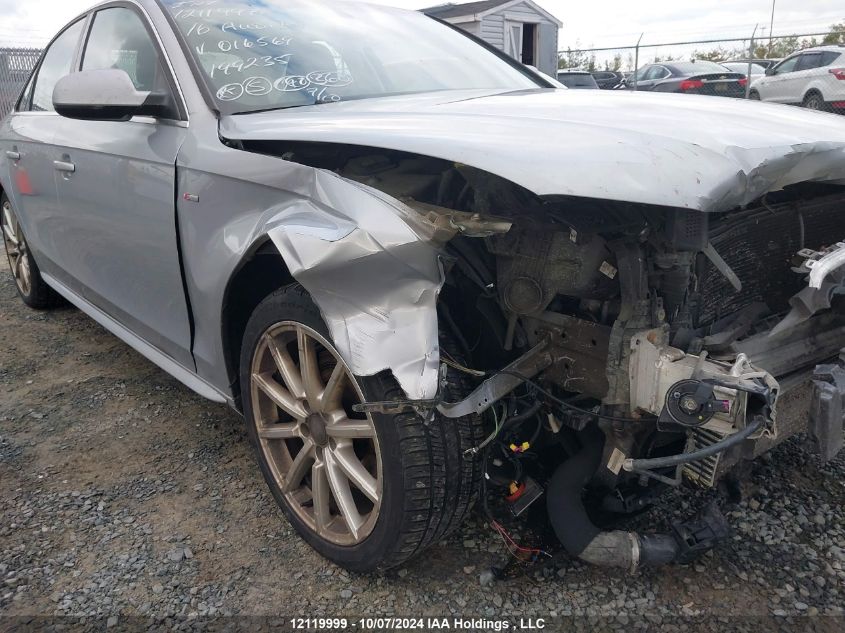 2016 Audi A4 VIN: WAUFFCFL5GN016569 Lot: 12119999