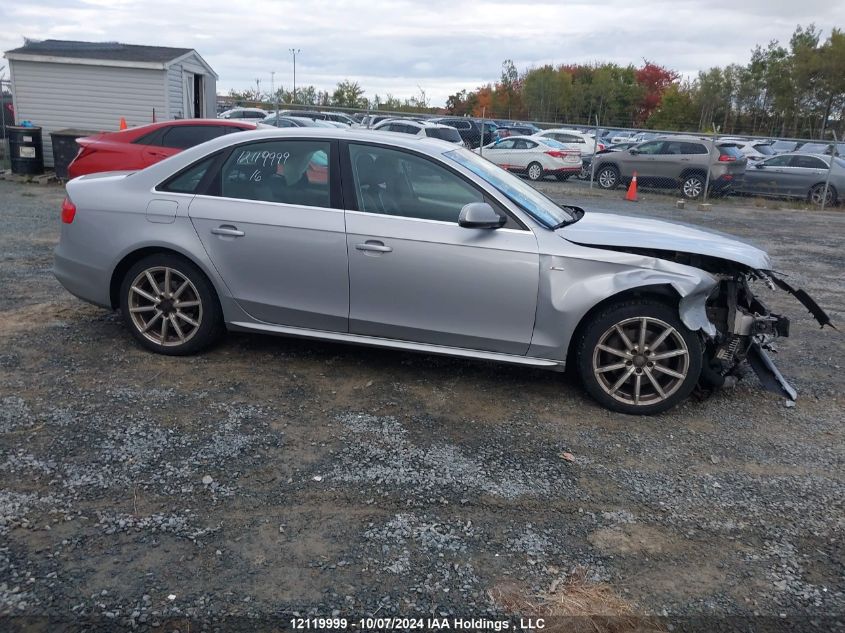 2016 Audi A4 VIN: WAUFFCFL5GN016569 Lot: 12119999