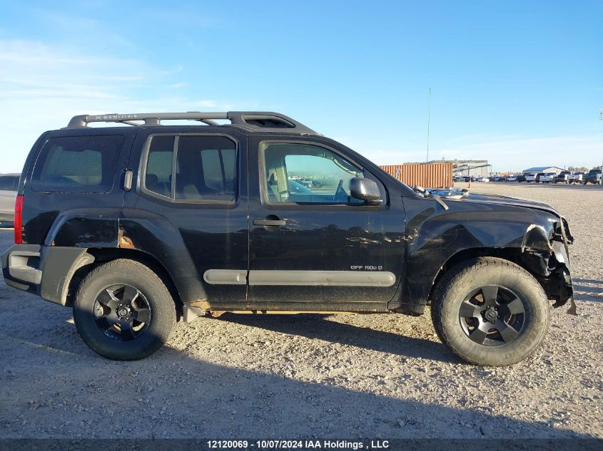 2007 Nissan Xterra Se VIN: 5N1AN08W37C536816 Lot: 12120069