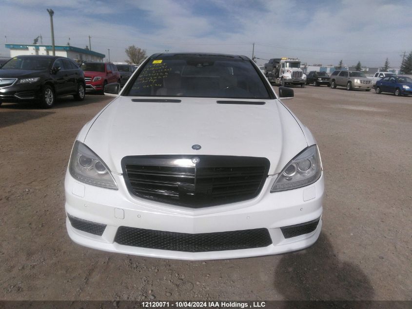 2013 Mercedes-Benz S550 VIN: WDDNG9EB3DA494926 Lot: 12120071