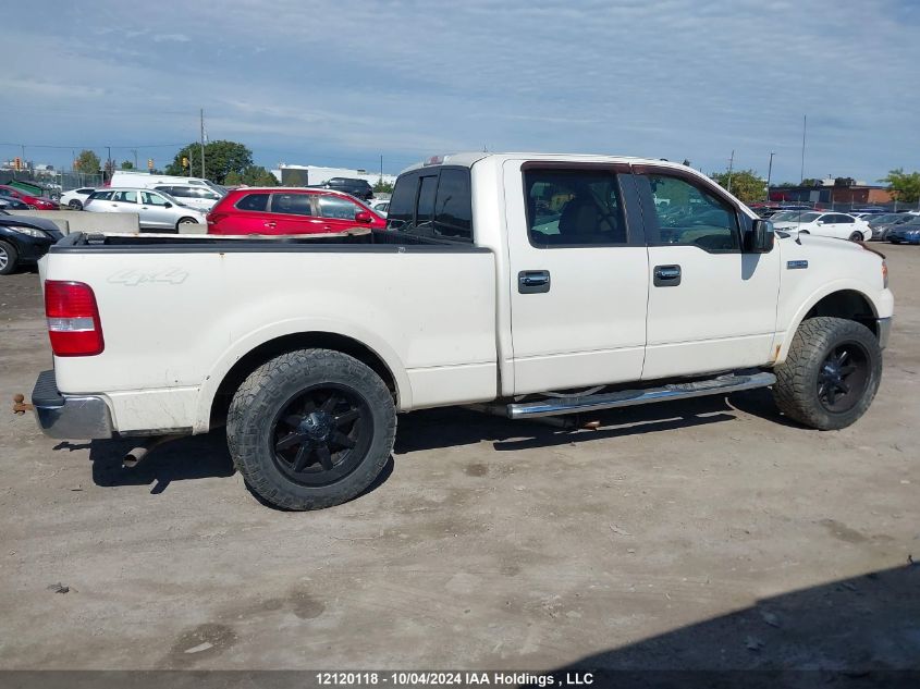 2008 Ford F150 Supercrew VIN: 1FTPW14VX8KF07433 Lot: 12120118