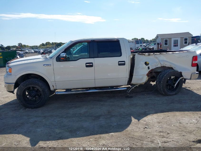 2008 Ford F150 Supercrew VIN: 1FTPW14VX8KF07433 Lot: 12120118