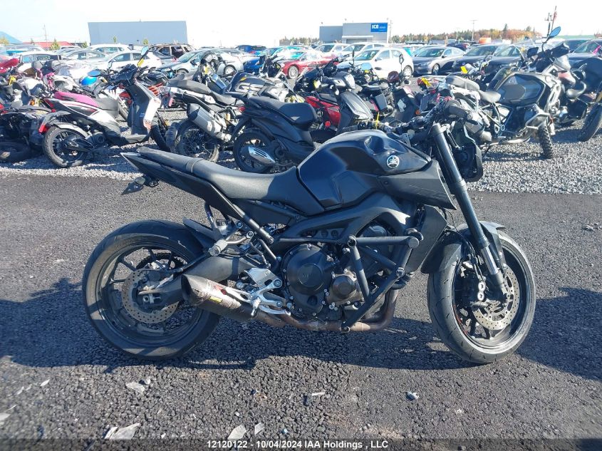 2019 Yamaha Mt09 VIN: JYARN53N5KA002283 Lot: 12120122