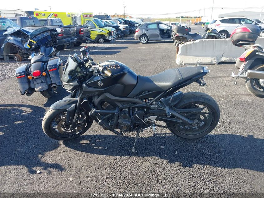 2019 Yamaha Mt09 VIN: JYARN53N5KA002283 Lot: 12120122