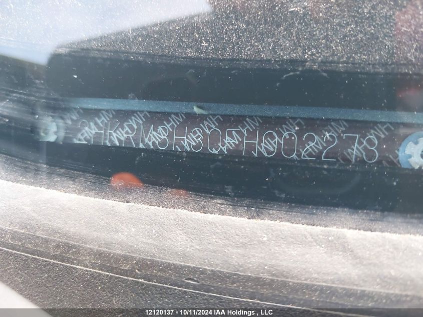 2015 Honda Cr-V VIN: 2HKRM3H30FH002273 Lot: 12120137