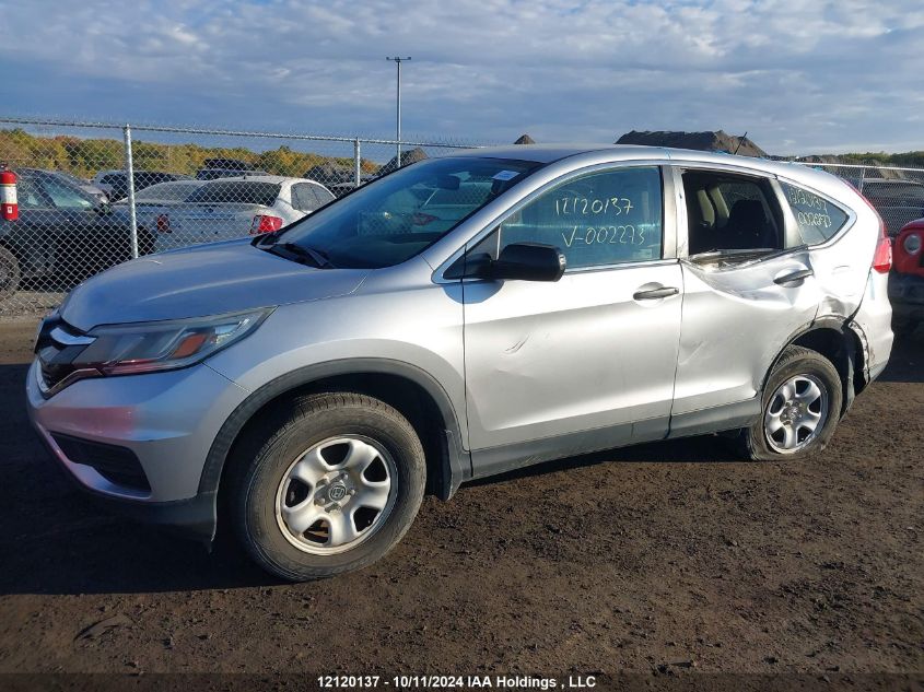 2015 Honda Cr-V VIN: 2HKRM3H30FH002273 Lot: 12120137