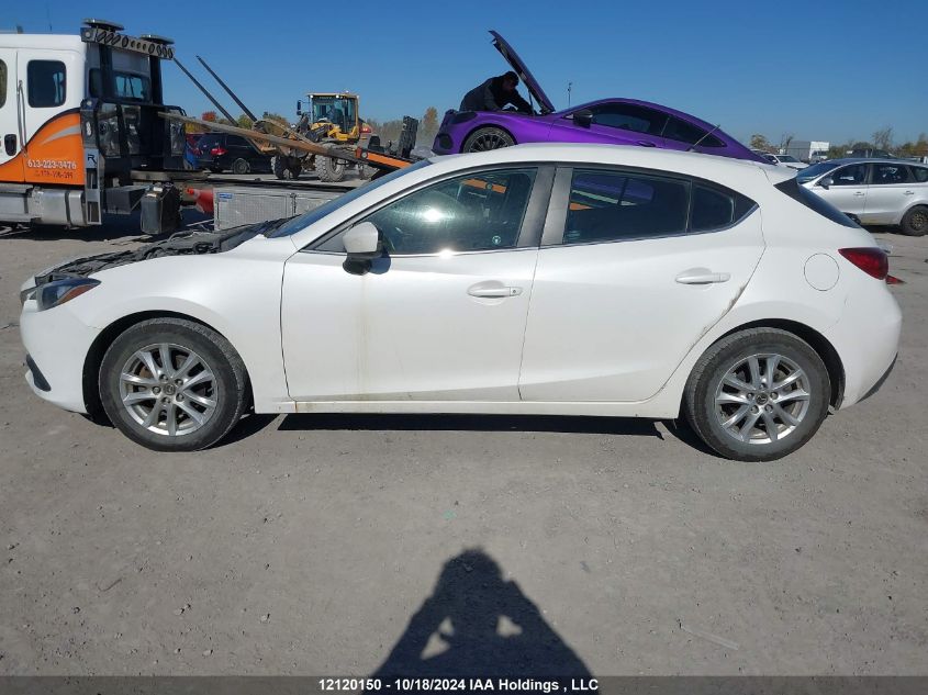 2015 Mazda Mazda3 VIN: 3MZBM1L7XFM215058 Lot: 12120150