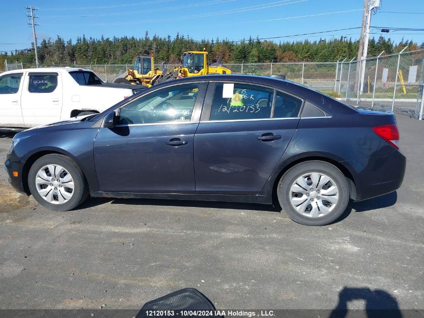 2015 Chevrolet Cruze Lt VIN: 1G1PC5SBXF7154032 Lot: 12120153