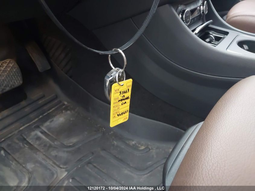 2017 Mercedes-Benz Cla VIN: WDDSJ4GBXHN468651 Lot: 12120172