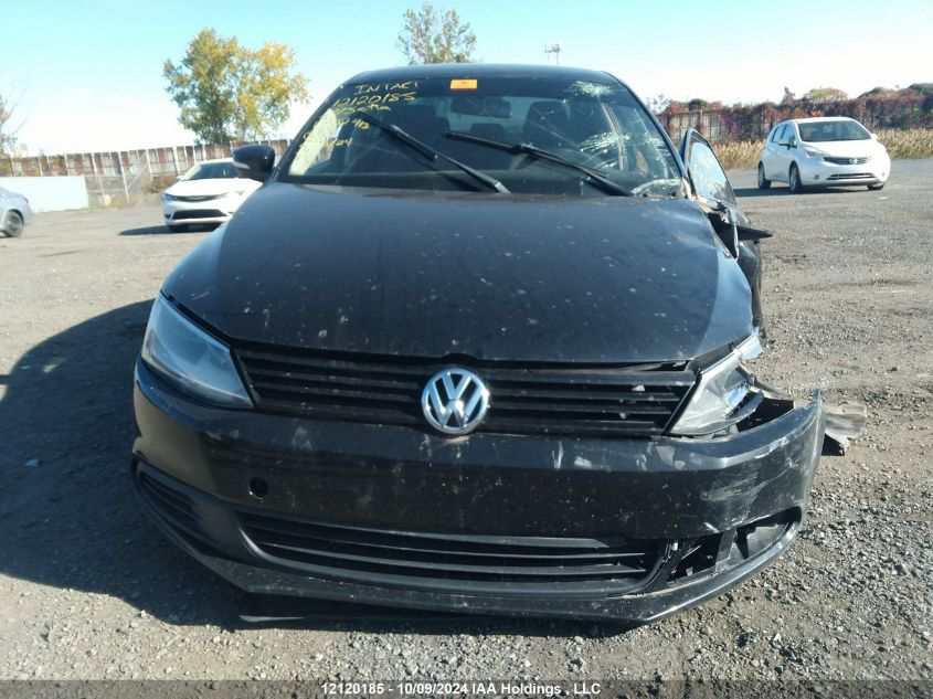 2014 Volkswagen Jetta VIN: 3VW2K7AJ4EM302413 Lot: 12120185