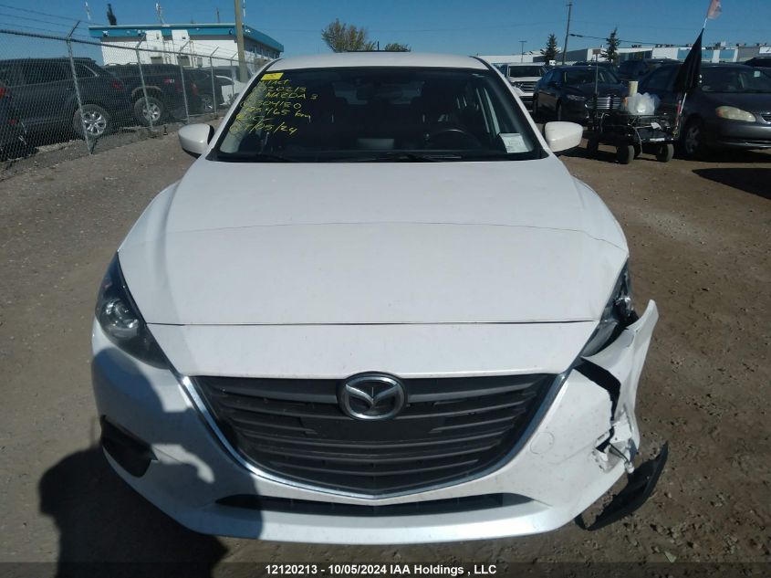 2016 Mazda Mazda3 VIN: 3MZBM1L71GM304180 Lot: 12120213