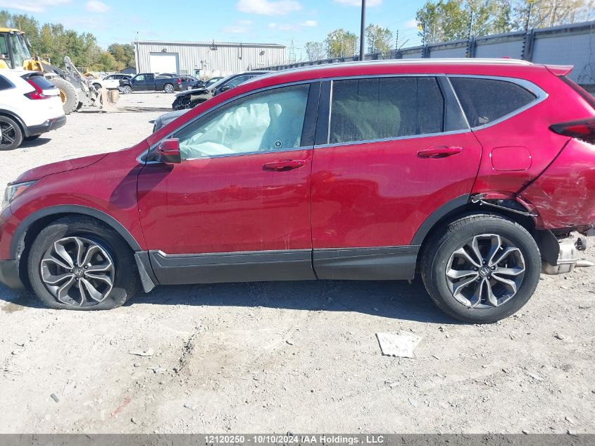 2021 Honda Cr-V Exl VIN: 2HKRW2H83MH214629 Lot: 12120250