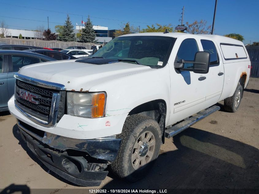 2011 GMC Sierra 2500Hd VIN: 1GT120C82BF182767 Lot: 12120252