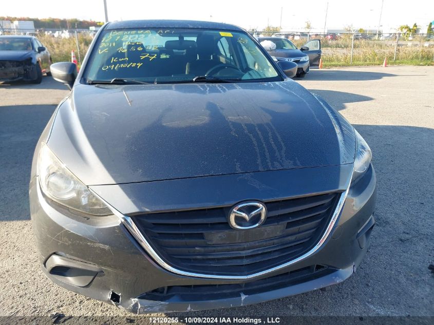 JM1BM1U71E1165602 2014 Mazda Mazda3