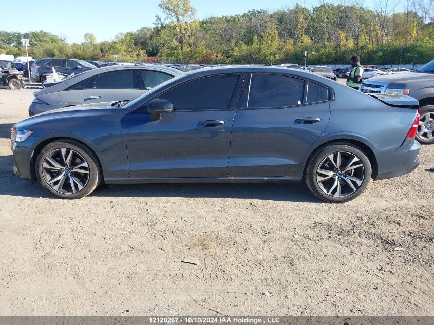 2024 Volvo S60 Core VIN: 7JRL12TK6RG320075 Lot: 12120267