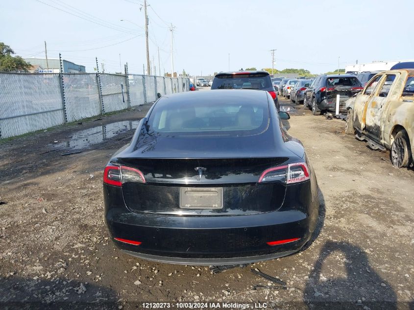 2022 Tesla Model 3 VIN: 5YJ3E1EA4NF258052 Lot: 12120273