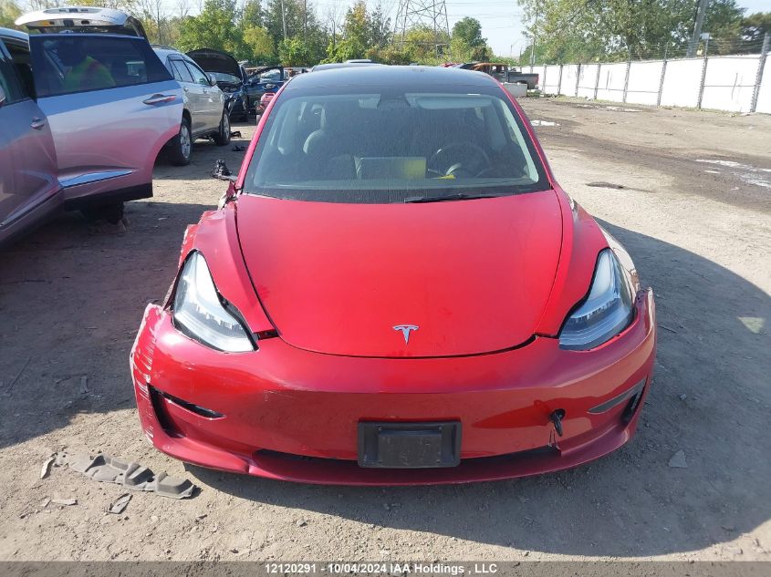 2022 Tesla Model 3 VIN: 5YJ3E1EA2NF258258 Lot: 12120291