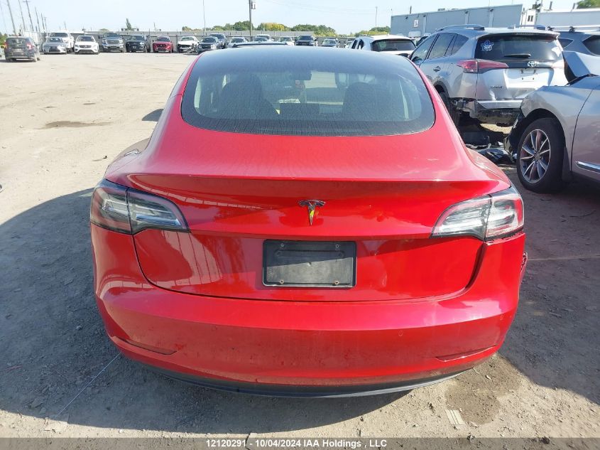 2022 Tesla Model 3 VIN: 5YJ3E1EA2NF258258 Lot: 12120291