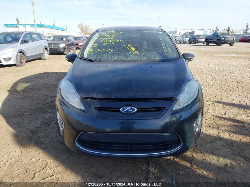 2011 Ford Fiesta Ses VIN: 3FADP4FJ8BM192116 Lot: 12120295