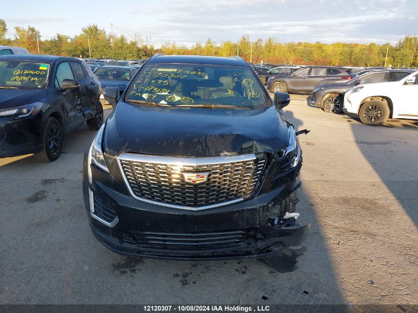 2021 Cadillac Xt5 Luxury VIN: 1GYKNBR47MZ173179 Lot: 12120307