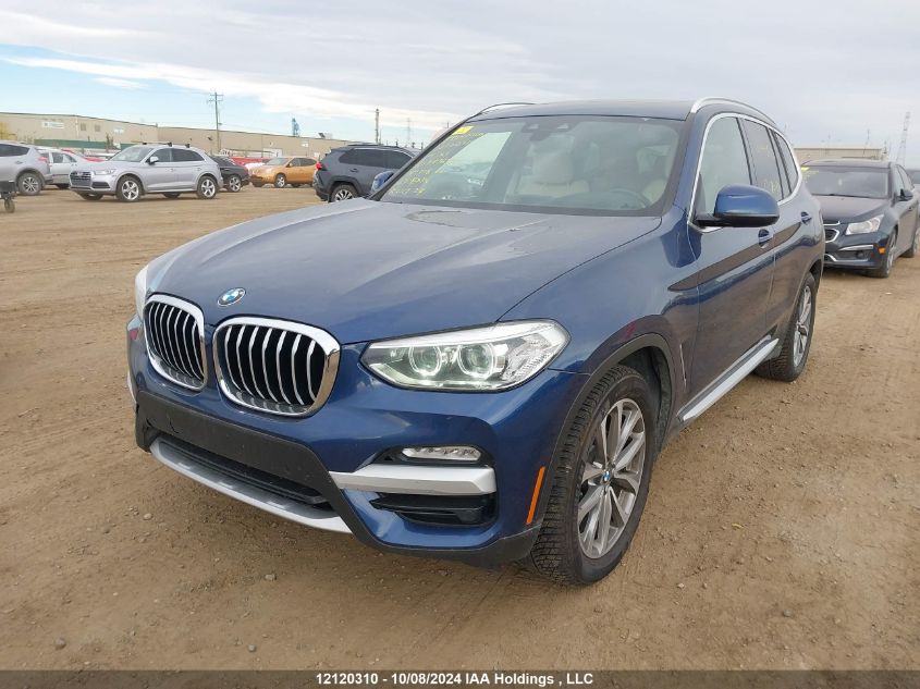 5UXTR9C52KLP87659 2019 BMW X3 - Image 2