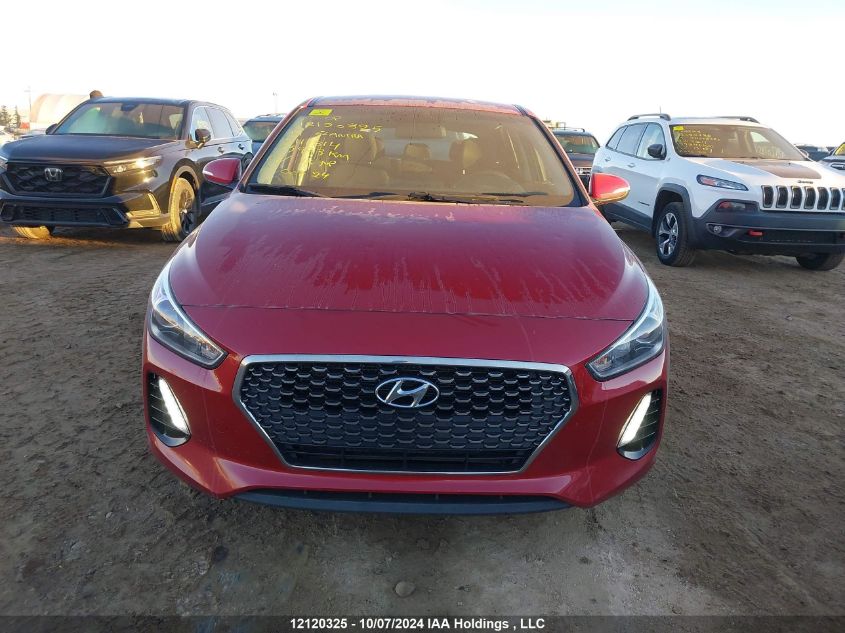 2019 Hyundai Elantra Gt VIN: KMHH35LE7KU111814 Lot: 12120325