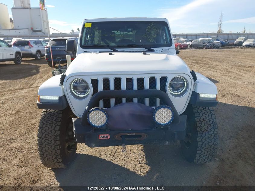 2018 Jeep Wrangler Unlimited Sahara VIN: 1C4HJXEG8JW101980 Lot: 12120327