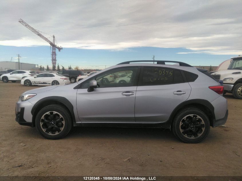 2021 Subaru Crosstrek Premium VIN: JF2GTAGC4M8338084 Lot: 12120345