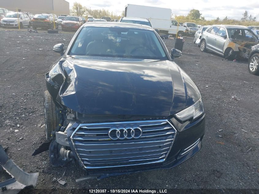 2017 Audi A4 Progressiv VIN: WAUBNAF40HN022232 Lot: 12120357