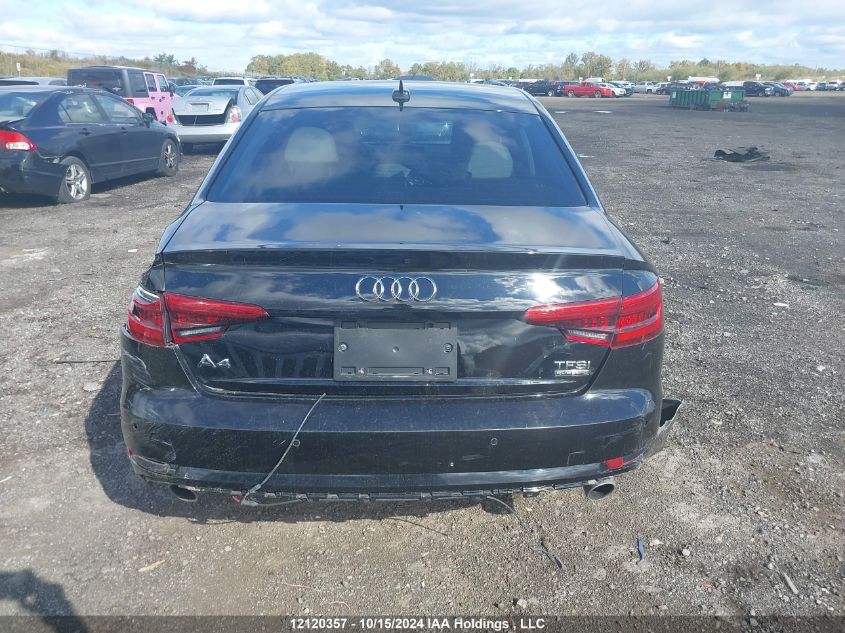 2017 Audi A4 Progressiv VIN: WAUBNAF40HN022232 Lot: 12120357