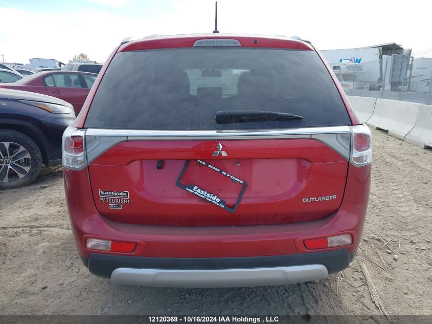 2015 Mitsubishi Outlander Se VIN: JA4JZ3AX0FZ602967 Lot: 12120369