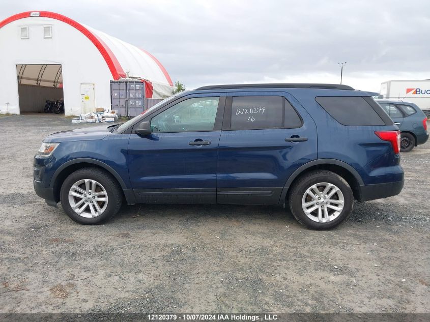 2016 Ford Explorer VIN: 1FM5K7B8XGGA63910 Lot: 12120379