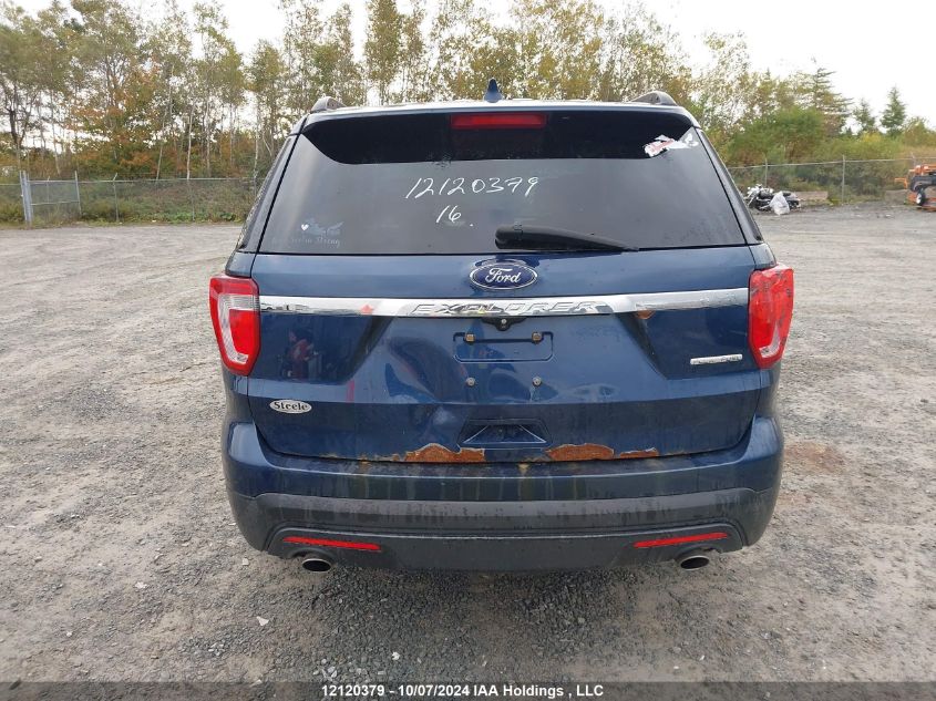 2016 Ford Explorer VIN: 1FM5K7B8XGGA63910 Lot: 12120379