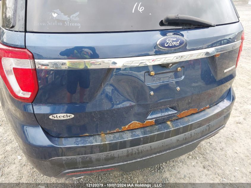 2016 Ford Explorer VIN: 1FM5K7B8XGGA63910 Lot: 12120379