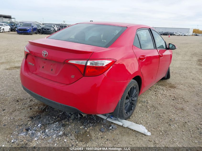 2015 Toyota Corolla S VIN: 2T1BURHE0FC245977 Lot: 12120383