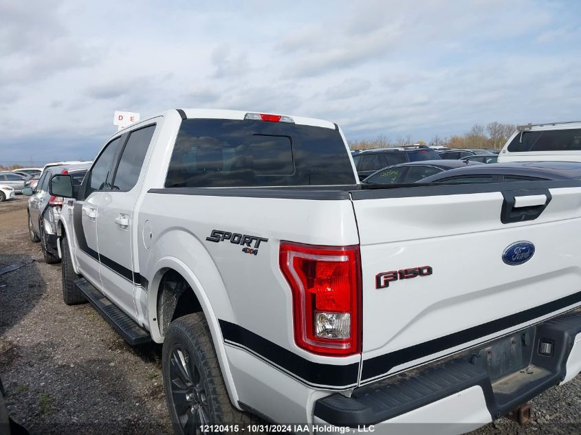 2016 Ford F-150 Xlt VIN: 1FTEW1EF7GFC62094 Lot: 12120415