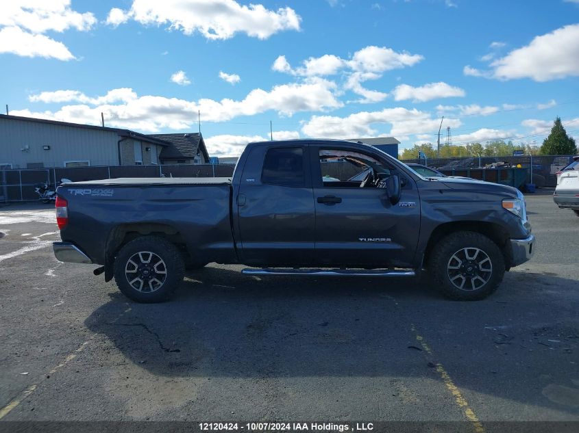 2014 Toyota Tundra Double Cab Sr/Double Cab Sr5 VIN: 5TFUY5F10EX384187 Lot: 12120424